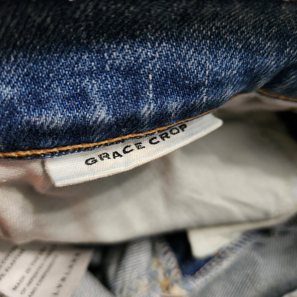 SLVRLAKE Grace Crop Jean Size 24 - Picture 5 of 8